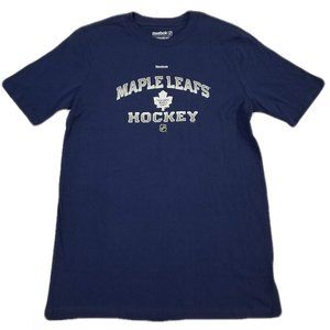 Reebok NHL Toronto Maple Leafs Hockey Blue T-Shirt